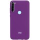 Silicone Case для Xiaomi Redmi Note 8/Note 8 2021 Violet