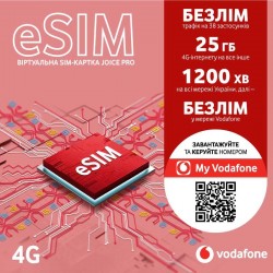 Стартовий пакет Vodafone Joice Pro eSIM