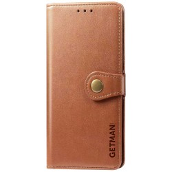 Чохол-книжка Getman Gallant для Xiaomi Redmi Note 12 Pro 5G/Poco X5 Pro 5G Коричневий