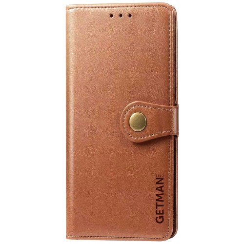 Чехол-книжка Getman Gallant для Xiaomi Redmi Note 12 Pro 5G/Poco X5 Pro 5G Коричневый