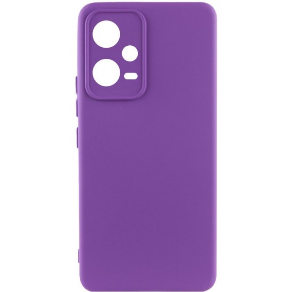 Silicone Cover Lakshmi Full Camera для Xiaomi Redmi Note 12 5G/Poco X5 5G Purple
