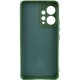 Silicone Cover Lakshmi Full Camera для Xiaomi Redmi Note 12 4G Dark Green - Фото 2