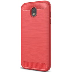 Чехол Carbon для Samsung J7 2017 J730 Red