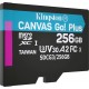 Карта пам'яті Kingston microSDXC 256GB Canvas Go! Plus UHS-I/U3 + SD-адаптер (SDCG3/256GB) - Фото 3