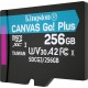 Карта пам'яті Kingston microSDXC 256GB Canvas Go! Plus UHS-I/U3 + SD-адаптер (SDCG3/256GB) - Фото 4