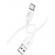 Кабель Hoco X87 Magic USB to Type-C 1.2m White - Фото 1