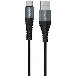 Кабель Hoco X38 Cool Charging USB to Type-C 0.25m Black