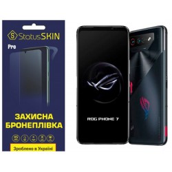 Полиуретановая пленка StatusSKIN Pro на экран Asus ROG Phone 7 Глянцевая