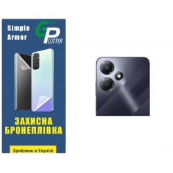 Поліуретанова плівка GP Simple Armor на камеру Infinix Hot 30 Play Глянцева
