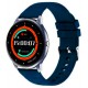 Ремінець Silicone для смарт-годинника Xiaomi/Samsung/Huawei/Imilab/Kieslect (22mm) Blue