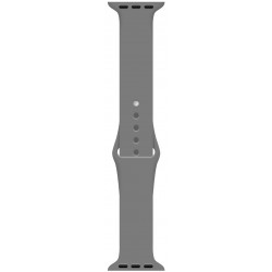 Ремінець Silicone для Apple Watch 38/40/41 mm Dark Grey