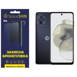 Поліуретанова плівка StatusSKIN Pro на екран Motorola G73 Глянцева