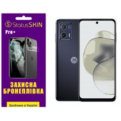 Поліуретанова плівка StatusSKIN Pro+ на екран Motorola G73 Глянцева
