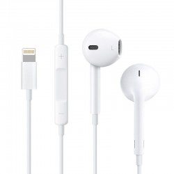 Наушники Apple EarPods with Lightning Copy White (MMTN2ZM/A)