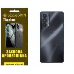 Поліуретанова плівка StatusSKIN Titanium на корпус Motorola Edge 20/20 Pro Глянцева