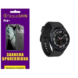 Полиуретановая пленка StatusSKIN Pro+ на экран Samsung Watch 6 Classic 43mm R950 Глянцевая