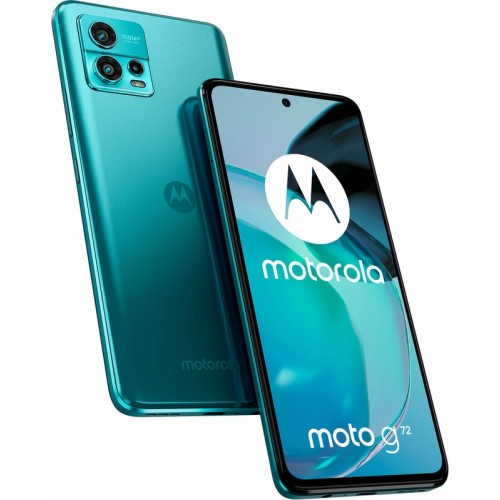 Смартфон Motorola Moto G72 8/256GB NFC Polar Blue Global UA (PAVG0019RS)