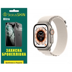 Поліуретанова плівка StatusSKIN Ultra на екран Apple Watch Ultra 49mm Глянцева