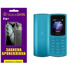 Поліуретанова плівка StatusSKIN Pro+ на екран Nokia 105/106/110 (2023) Глянцева