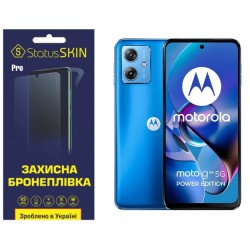 Полиуретановая пленка StatusSKIN Pro на экран Motorola G54 5G Глянцевая