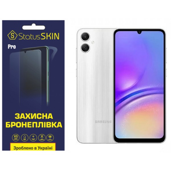 Поліуретанова плівка StatusSKIN Pro на екран Samsung A05 A055 Матова