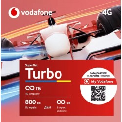 Стартовый пакет Vodafone SuperNet Turbo