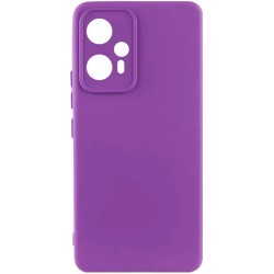 Silicone Cover Lakshmi Full Camera для Xiaomi Redmi Note 12 Turbo/Poco F5 5G Purple