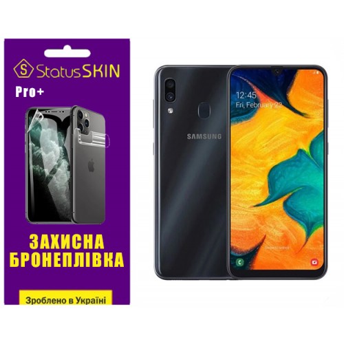 Поліуретанова плівка StatusSKIN Pro+ на екран Samsung A30 A305 Матова