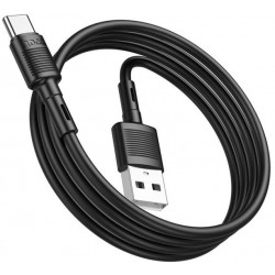 Кабель Hoco X83 Victory USB to Type-C 1m Black