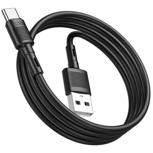 Кабель Hoco X83 Victory USB to Type-C 1m Black