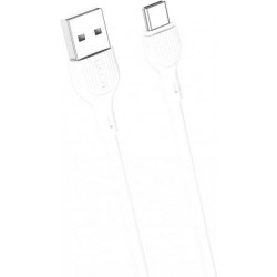Кабель XO NB200 USB to Type-C 2.1A 2m White