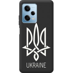 Чехол BoxFace для Xiaomi Redmi Note 12 Pro 5G/Poco X5 Pro 5G Тризубец монограмма Ukraine