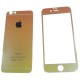 Захисне скло для iPhone 6/6s Back/Front Gradient Gold - Фото 1