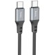 Кабель Hoco X92 Honest silicone USB to Type-C 3m Black - Фото 1