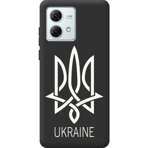 Чехол BoxFace для Motorola G84 5G Тризуб монограма Ukraine
