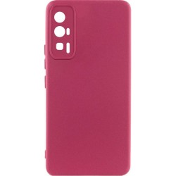 Чехол Silicone Cover Lakshmi Full Camera для Xiaomi Redmi K60/K60 Pro/Poco F5 Pro 5G Marsala