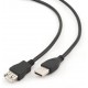 USB подовжувач Cablexpert CCP-USB2-AMAF-10 USB 2.0 AM/AF 3 м Black - Фото 2