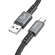 Кабель Hoco X85 Strength USB to Type-C 2A 1m Black - Фото 1
