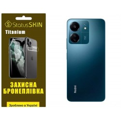 Поліуретанова плівка StatusSKIN Titanium на корпус Xiaomi Redmi 13C/Poco C65 Глянцева