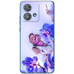 Чохол Boxface для Motorola Edge 40 Neo Orchids and Butterflies