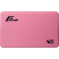 Зовнішня кишеня Frime SATA HDD/SSD 2.5 USB 2.0 Plastic Pink (FHE12.25U20)