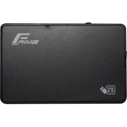 Зовнішня кишеня Frime SATA HDD/SSD 2.5 USB 2.0 Plastic Black (FHE10.25U20)