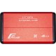 Внешний карман Frime SATA HDD/SSD 2.5 USB 3.0 Metal Red (FHE23.25U30)