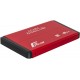 Внешний карман Frime SATA HDD/SSD 2.5 USB 3.0 Metal Red (FHE23.25U30) - Фото 2