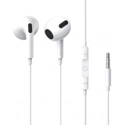 Наушники Baseus Encok H17 3.5mm lateral in-ear White (NGCR020002)