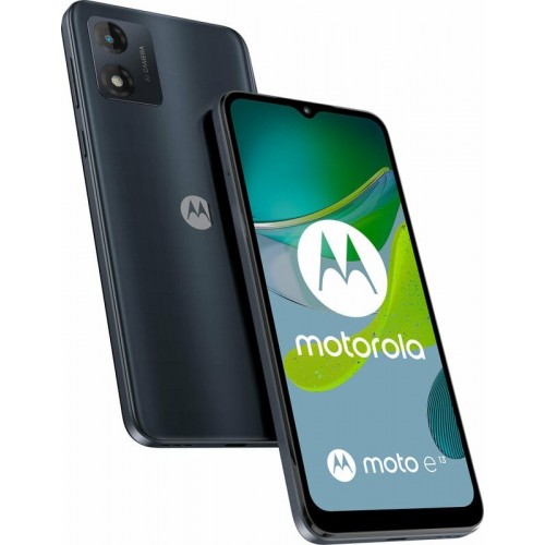 Смартфон Motorola Moto E13 8/128GB Cosmic Black Global UA (PAXT0079RS)