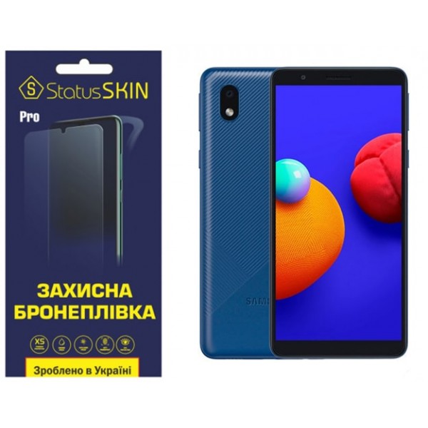 Поліуретанова плівка StatusSKIN Pro+ для Samsung A01 Core A013/M01 Core M013 Матова