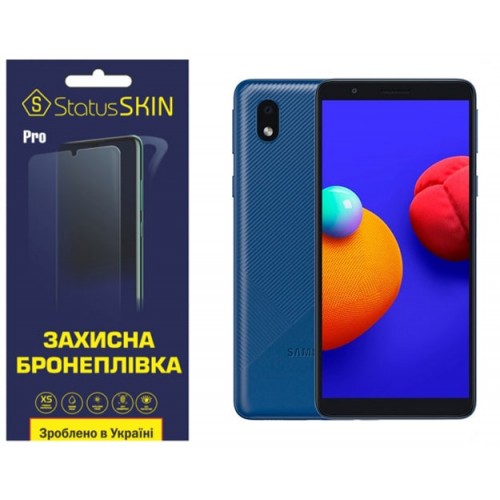 Полиуретановая пленка StatusSKIN Pro для Samsung A01 Core A013/M01 Core M013 Глянцевая