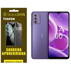 Полиуретановая пленка StatusSKIN Titanium для Nokia G42 5G Глянцевая