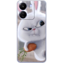 Чехол BoxFace для Xiaomi Redmi 13C/Poco C65 Rabbit Snowball